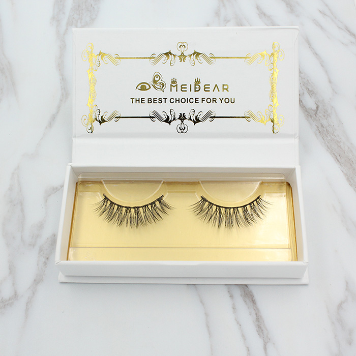 Private label 100% real mink fur lashes